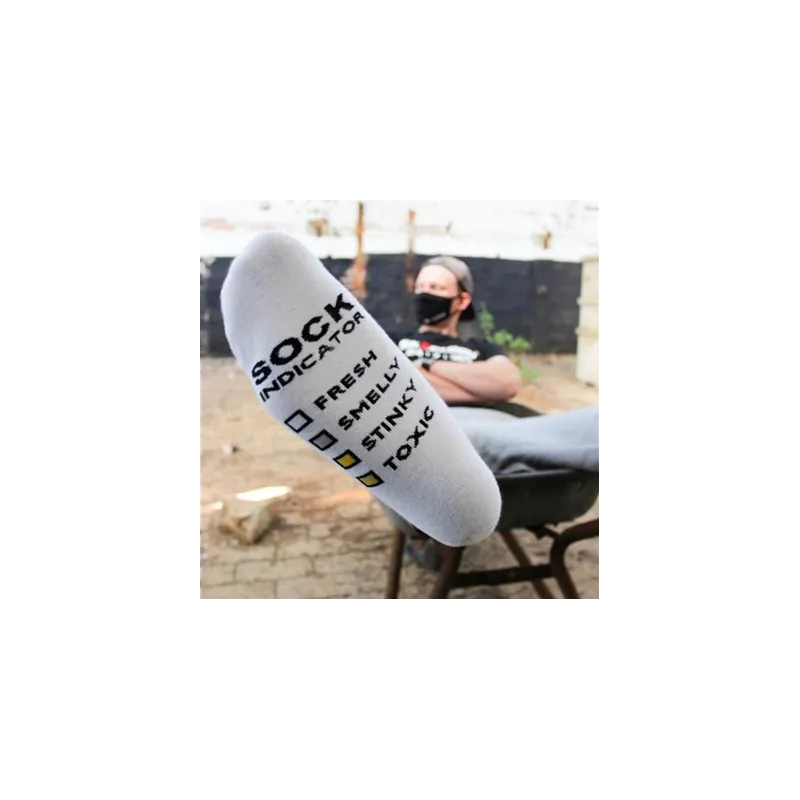 Sk8erboy Chaussettes blanches SMELLY Sk8erboy